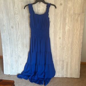 Dillard royal blue summer dress, like new condition